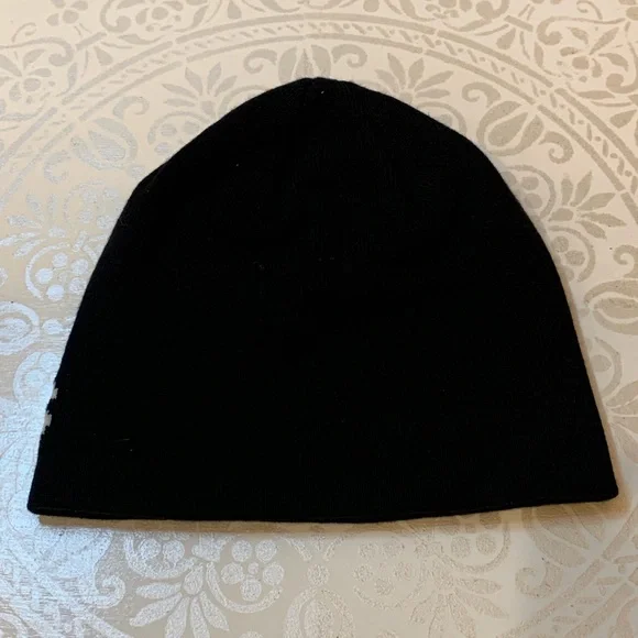 ADIDAS Black and White Logo Beanie - Picture 2 of 3